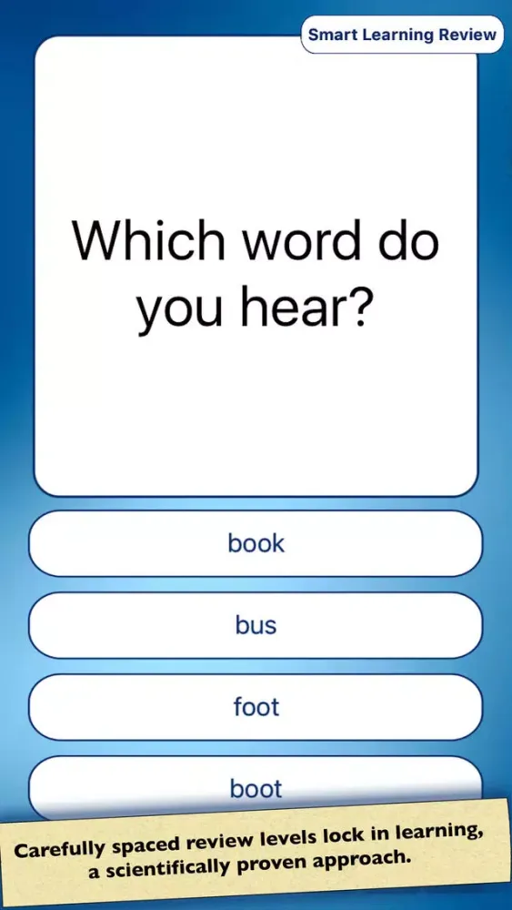 Ảnh chụp màn hình của Learn and Practice Reading for Preschoolers