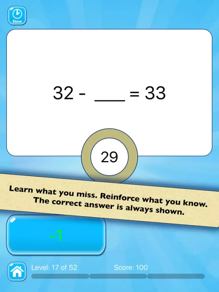 تصاویر Mental Math Practice — Addition and Subtraction iPad 
