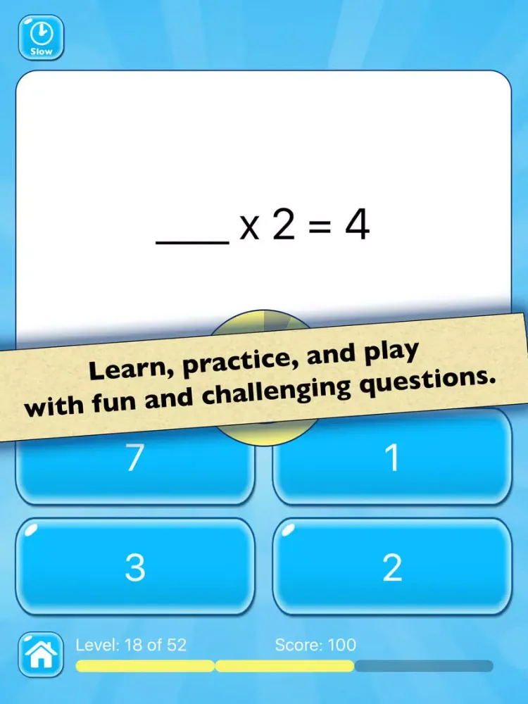 Mental Math Practice — Multiplication and Division iPad  স্ক্রিনশট
