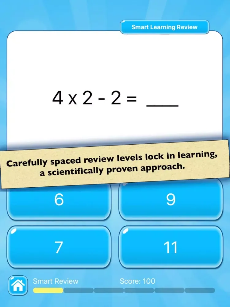 Mental Math Practice — Multiplication and Division iPad  স্ক্রিনশট