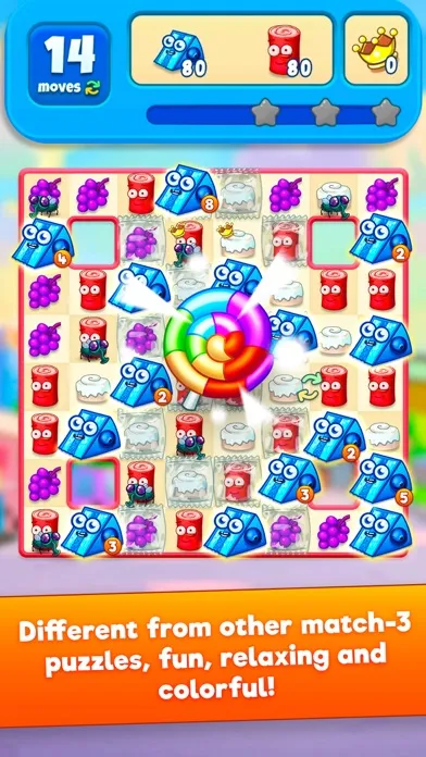Capturas de tela do Sugar Heroes - World match 3