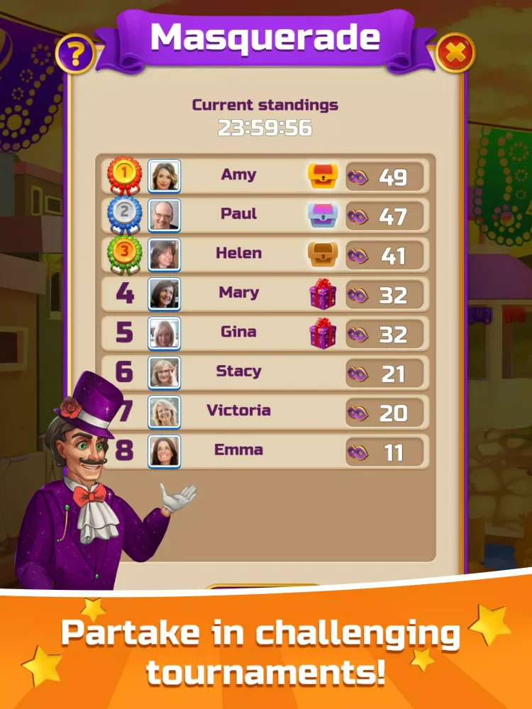 Tangkapan layar Circus Words