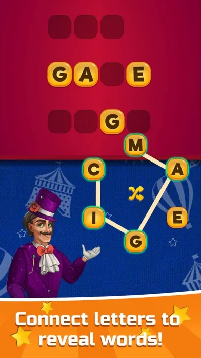 Circus Words: Magic Puzzle سکرین شاٹس