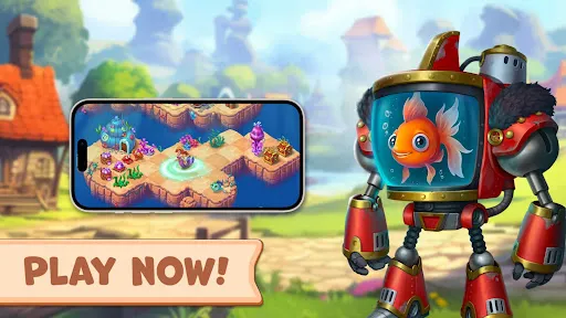 Capturas de pantalla de Mergest Kingdom: Merge game