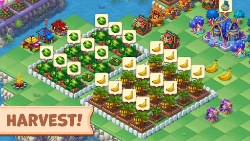 Capturas de pantalla de Mergest Kingdom: Merge game