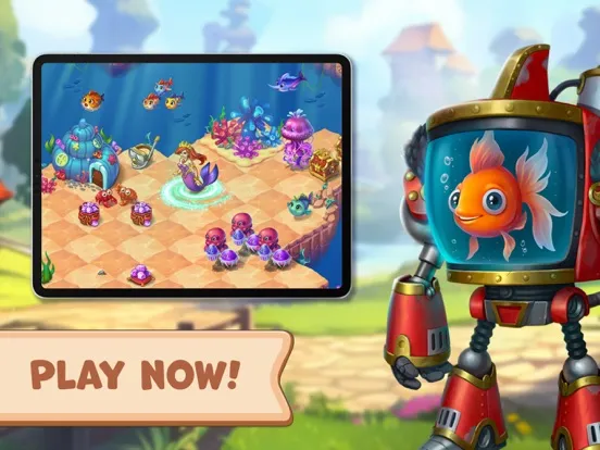 Mergest Kingdom: merge puzzle iPad 應用截圖