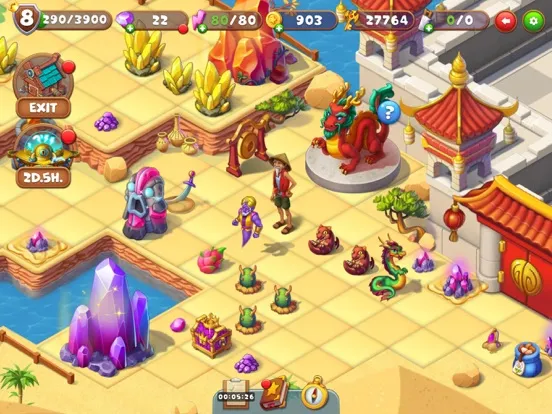 Mergest Kingdom: merge puzzle iPad 應用截圖