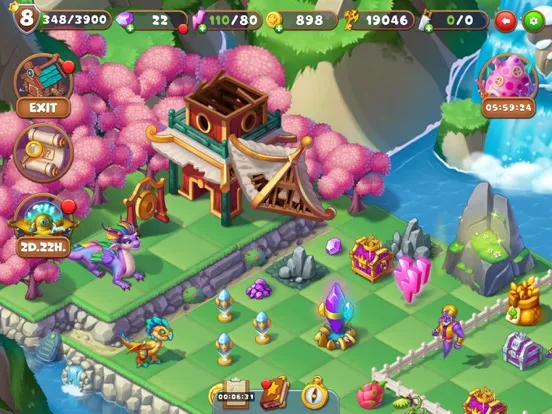 Mergest Kingdom: merge puzzle iPad 應用截圖