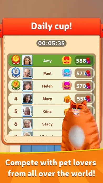 تصاویر Kitty Scramble: Word Stacks
