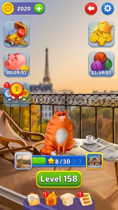 تصاویر Kitty Scramble: Word Stacks