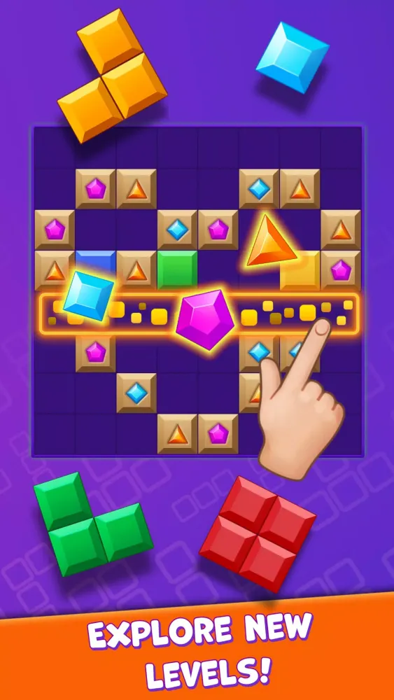 Tangkapan skrin BlockBuster: Adventures Puzzle