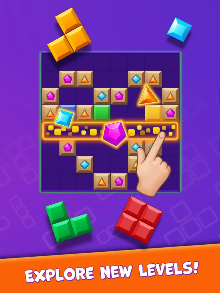 Tangkapan skrin BlockBuster: Adventures Puzzle