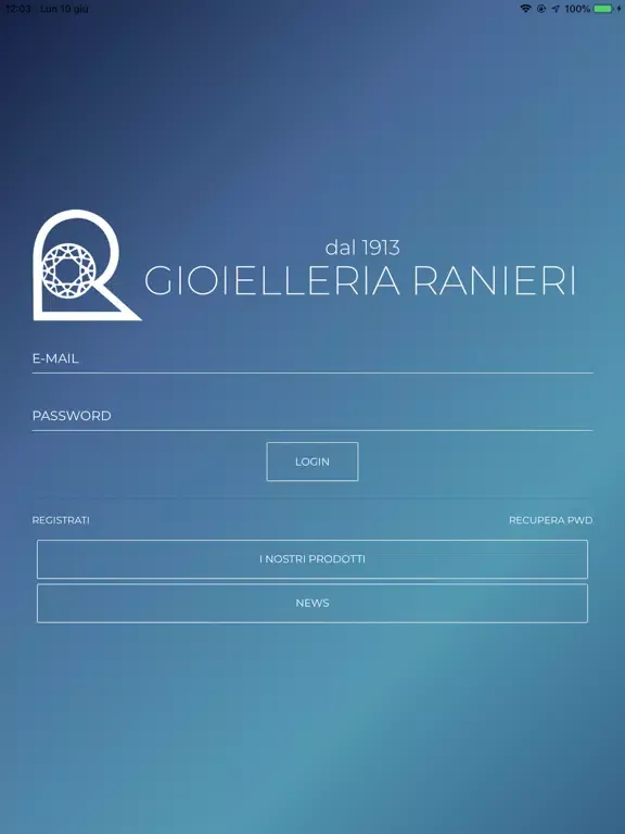 Capturas de pantalla de Gioielleria Ranieri iPad 