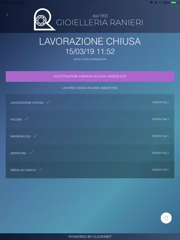 Capturas de pantalla de Gioielleria Ranieri iPad 