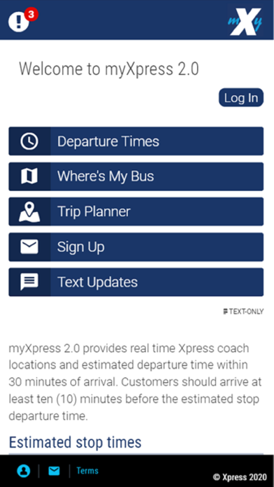 Zrzuty ekranu myXpress 2.0