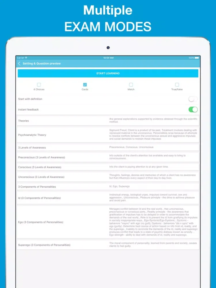 Exam Prep for ASWB® LCSW 2017 iPad  سکرین شاٹس