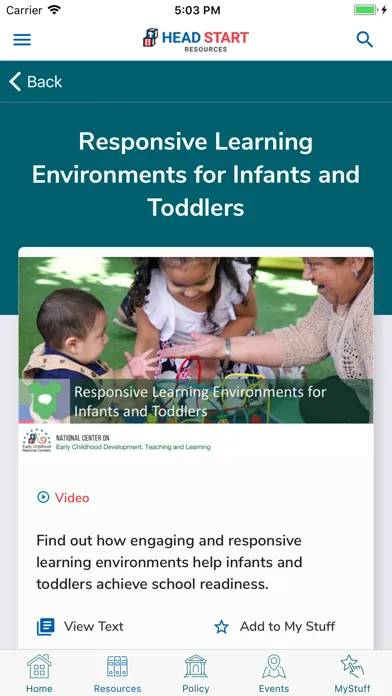 Скриншоты Head Start Resources