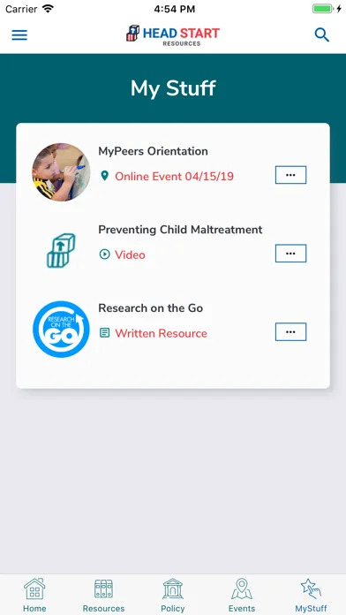 Скриншоты Head Start Resources