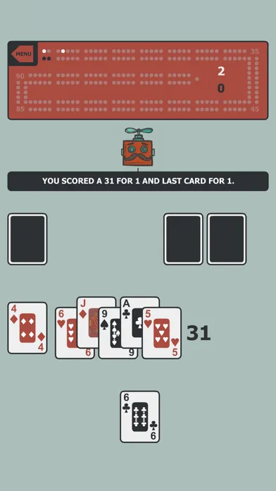 Cribbage vs Robots स्क्रीनशॉट