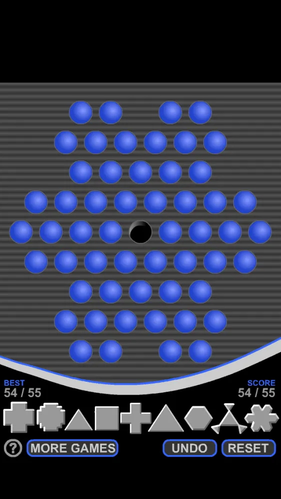 Peg Solitaire by CleverMedia 스크린샷
