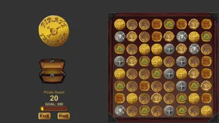 Capturas de tela do Pirate Treasure by CleverMedia