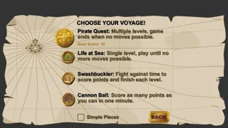 Capturas de tela do Pirate Treasure by CleverMedia