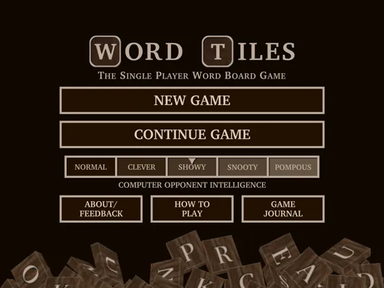 Скриншоты Word Tiles by CleverMedia iPad 