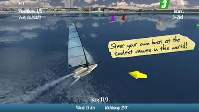 CleverSailing Lite - Sailboat Racing Game スクリーンショット