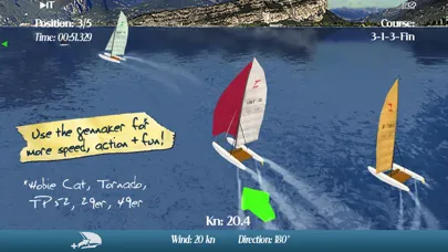 CleverSailing Lite - Sailboat Racing Game スクリーンショット