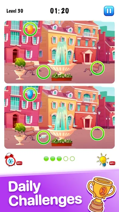 Tangkapan skrin Find the Difference・spot games
