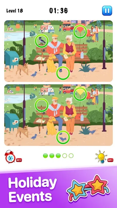 Tangkapan skrin Find the Difference・spot games