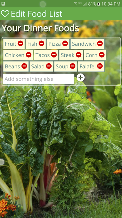 تصاویر Meal Minder