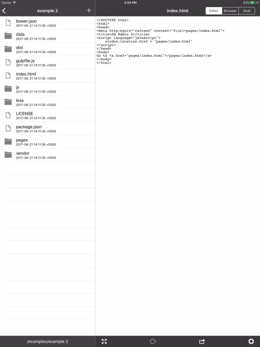 Println : text & source code editor iPad  स्क्रीनशॉट