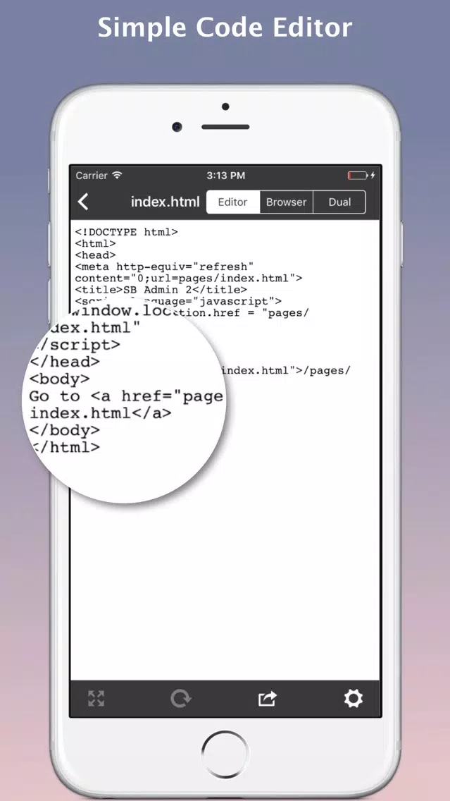Println : text & source code editor स्क्रीनशॉट