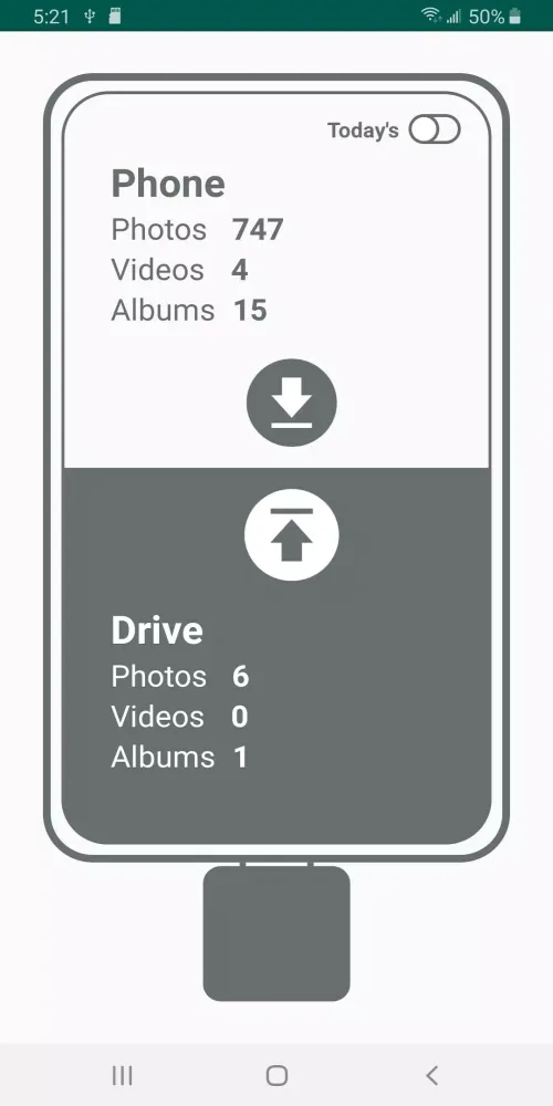 PhotoSaver Phone-to-Drive स्क्रीनशॉट