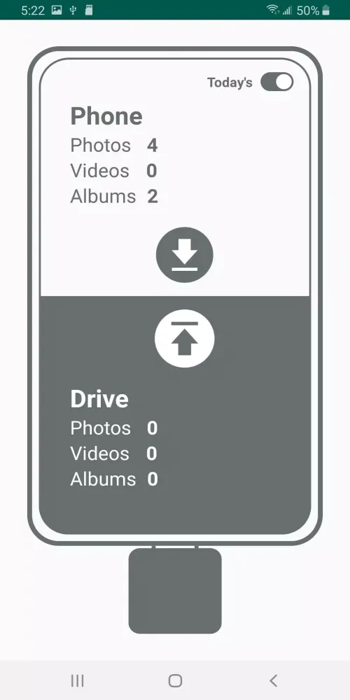 PhotoSaver Phone-to-Drive स्क्रीनशॉट