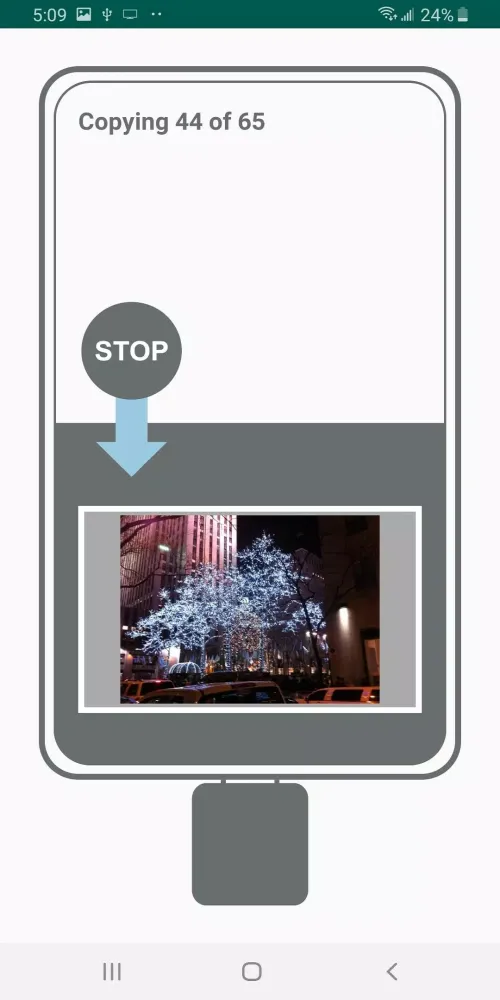 PhotoSaver Phone-to-Drive स्क्रीनशॉट