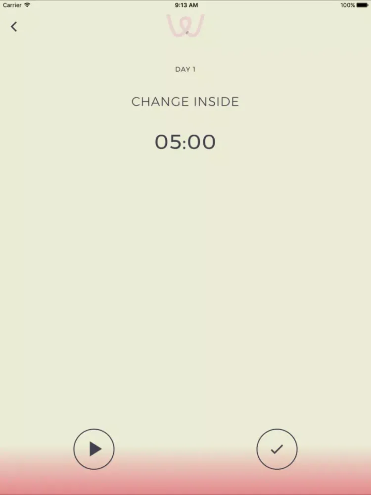 Capturas de tela do Woven - The Meditation App iPad 