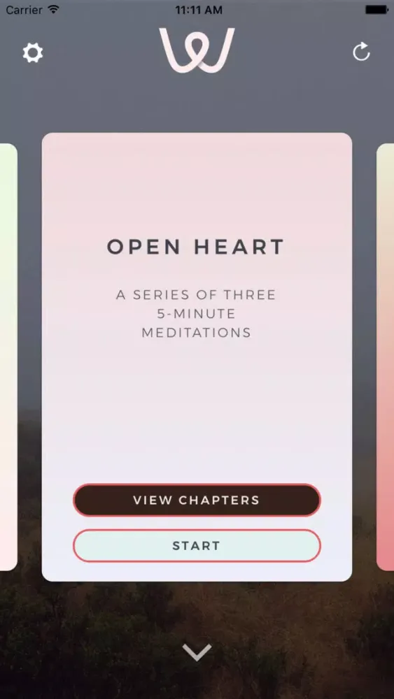 Capturas de tela do Woven - The Meditation App