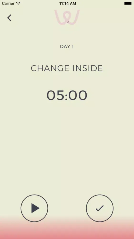Capturas de tela do Woven - The Meditation App