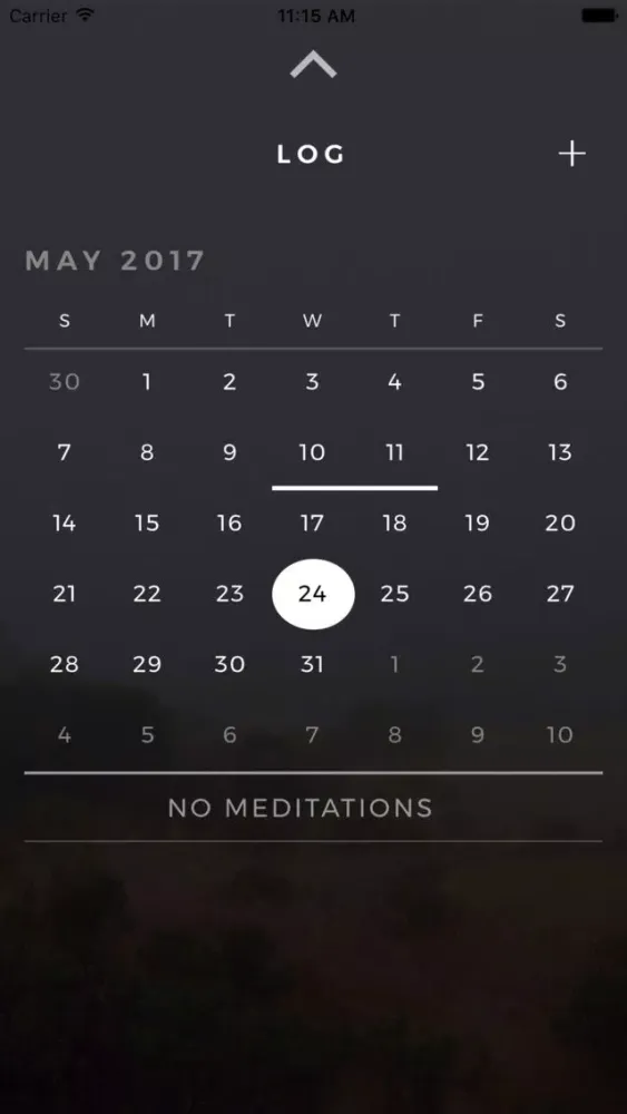 Capturas de tela do Woven - The Meditation App