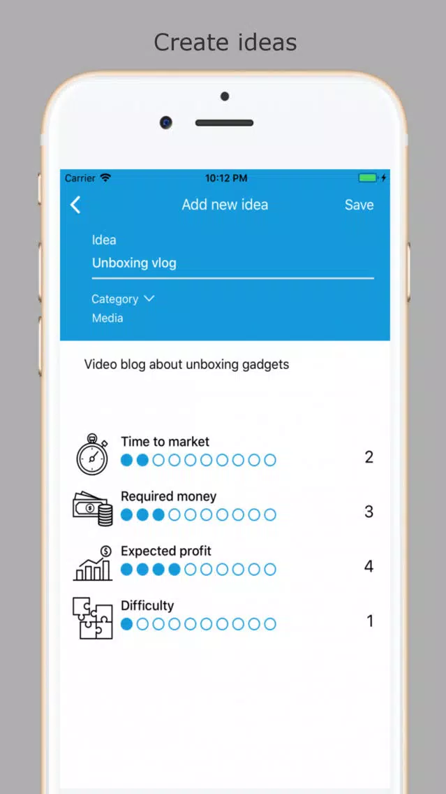 Screenshot di BrainStorm - find ideas