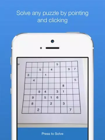 Captures d'écran de Realtime Sudoku Solver iPad 