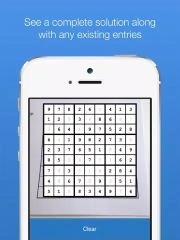 Captures d'écran de Realtime Sudoku Solver iPad 