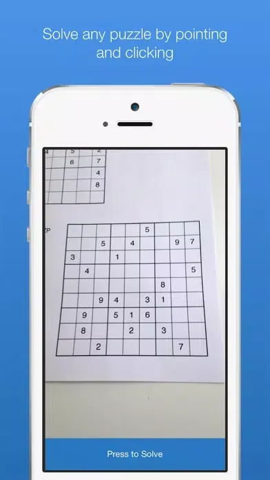 Captures d'écran de Realtime Sudoku Solver