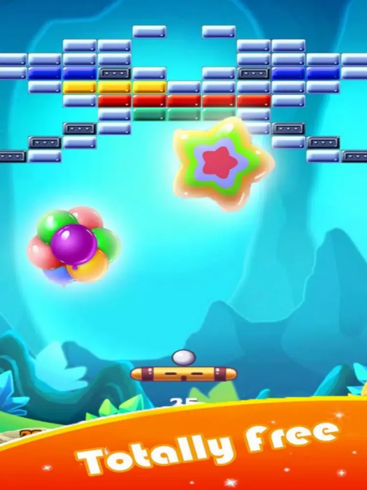 ภาพหน้าจอของ Pop Ball Blast Brick iPad 