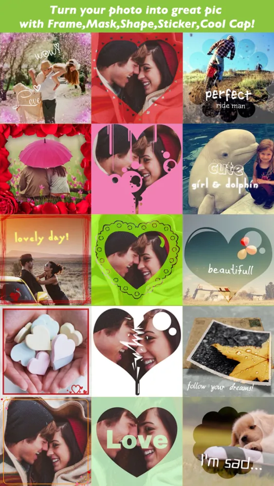 Zrzuty ekranu PicCam- Photo Editor & FX Editor & Frame Maker FREE