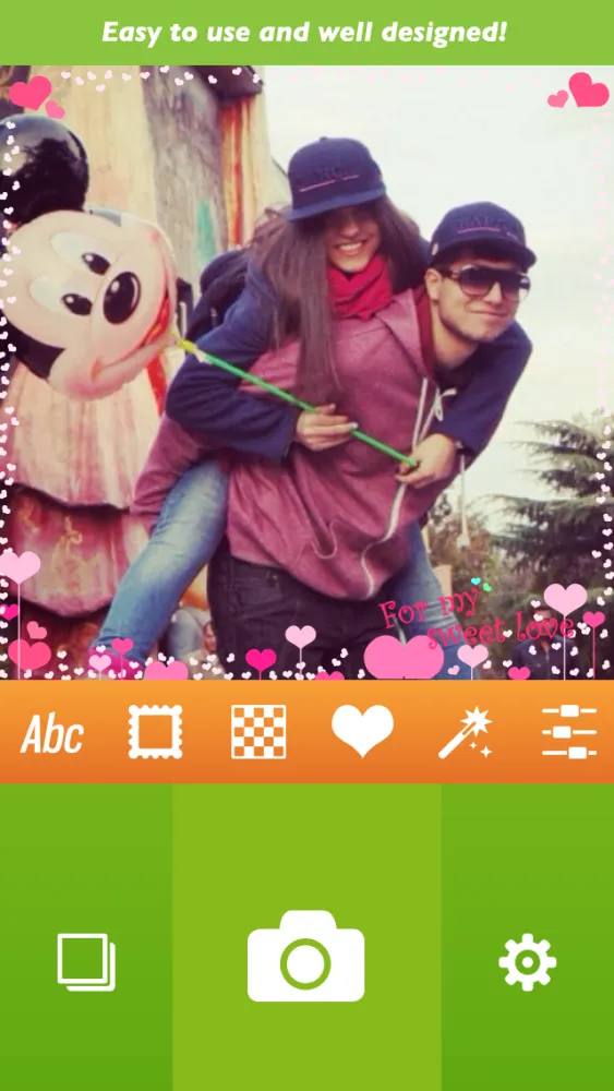 Zrzuty ekranu PicCam- Photo Editor & FX Editor & Frame Maker FREE