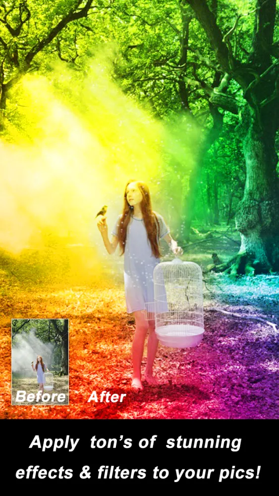 ภาพหน้าจอของ SpaceEffect PRO - Awesome Pic & Fotos FX Editor