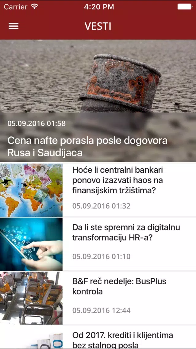 Biznis i finansije Ekran Görüntüleri